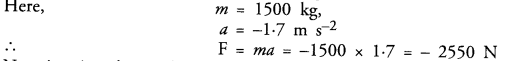 NCERT Solutions for Class 9 Science Chapter 9 Force and Laws of Motion 6